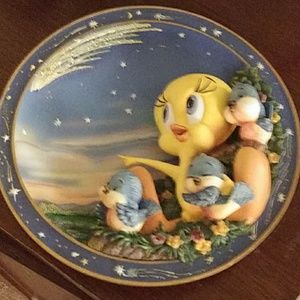 Looney To ones Tweety 3D 7" Plate